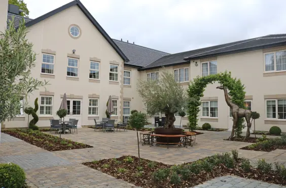 Walberton Place Care Home - An outside view of the home